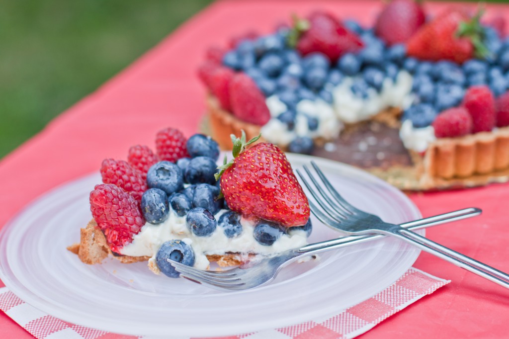 Fresh fruit tart